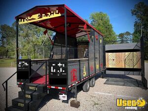 2024 Mobile Axe Throwing Trailer Party / Gaming Trailer Spare Tire Florida for Sale