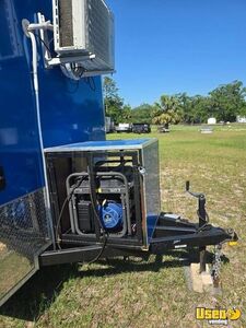 2024 Mobile Food Trailer Kitchen Food Trailer Exterior Customer Counter Florida for Sale