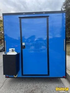 2024 Mobile Food Trailer Kitchen Food Trailer Exterior Customer Counter Maryland for Sale