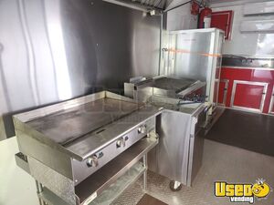 2024 Mobile Food Trailer Kitchen Food Trailer Exterior Customer Counter Texas for Sale