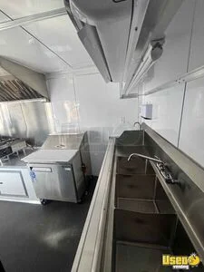 2024 Mobile Kitchen Trailer Kitchen Food Trailer Stainless Steel Wall Covers New Jersey for Sale