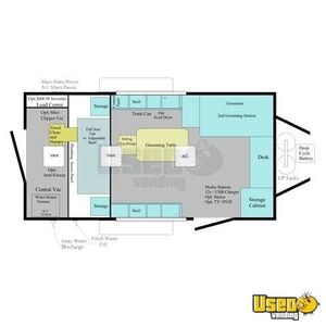 2024 Pet Grooming Trailer Pet Care / Veterinary Truck 7 Florida for Sale