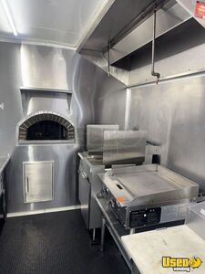 2024 Pizza Concession Trailer Pizza Trailer Fire Extinguisher Texas for Sale