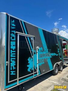 2024 Pizza Food Truck Pizza Trailer Exterior Customer Counter Texas for Sale