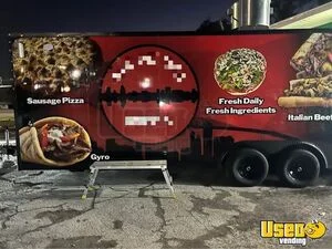2024 Pizza Trailer Pizza Trailer Stainless Steel Wall Covers Florida for Sale