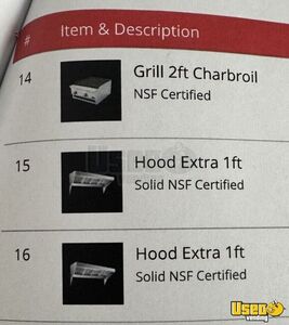 2024 Premium 18ft Foid Trailer Kitchen Food Trailer Propane Tank Texas for Sale