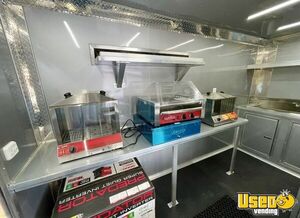 2024 Sa 7 X 12 Concession Trailer Stainless Steel Wall Covers Alabama for Sale