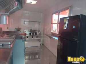 2024 Sgc Food Concession Trailer Kitchen Food Trailer Diamond Plated Aluminum Flooring Florida for Sale