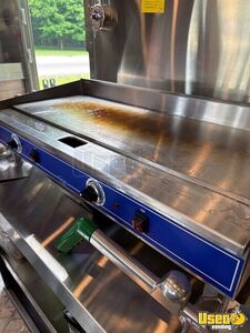2024 Silver Series Kitchen Food Trailer Prep Station Cooler Michigan for Sale