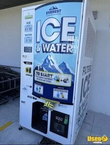 Everest Summit Pro Ice Water Bagged Ice and Water Vending Machine For Sale in Florida!