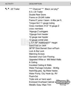 2024 Ta3 Kitchen Food Trailer Hot Water Heater Texas for Sale