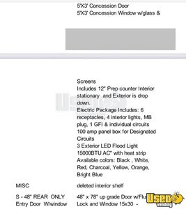 2024 Ta3 Kitchen Food Trailer Work Table Texas for Sale