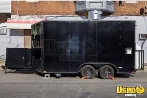 2024 8.5' x 14' Kitchen Food Concession Trailer with Pro-Fire System for Sale in Pennsylvania!