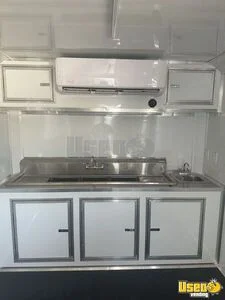 2024 Tbt Kitchen Food Trailer Stainless Steel Wall Covers Texas for Sale