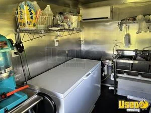 2024 Turnkey Shave Ice Trailer Snowball Trailer Deep Freezer Florida for Sale