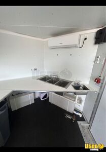 2024 V Nose Kitchen Food Trailer Insulated Walls Florida for Sale