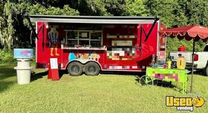 2024 Vf8.5x20ta Concession Trailer Air Conditioning Georgia for Sale