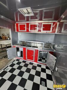 2024 Vf8.5x20ta Concession Trailer Stainless Steel Wall Covers Georgia for Sale