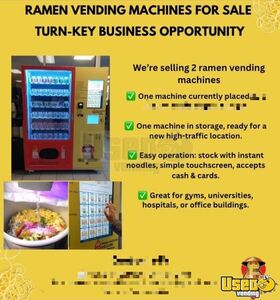 20242025 Wm22-w Cup Noodle Other Snack Vending Machine 2 Florida for Sale