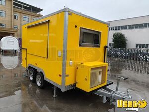 2025 12x8 Kitchen Food Trailer Removable Trailer Hitch Texas for Sale