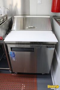 2025 14′ L × 8′ W × 7′ H • Tandem 3,500 Lb Axles (gvwr 7,000) Kitchen Food Trailer Reach-in Upright Cooler Ohio for Sale