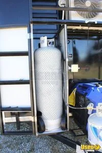 2025 14′ L × 8′ W × 7′ H • Tandem 3,500 Lb Axles (gvwr 7,000) Kitchen Food Trailer Stainless Steel Wall Covers Ohio for Sale