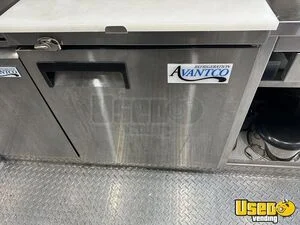 2025 14' Workhorse Kitchen Food Trailer Prep Station Cooler California for Sale