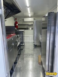 2025 14ft X 8ft Kitchen Food Trailer Diamond Plated Aluminum Flooring Georgia for Sale