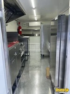 2025 14ft X 8ft Kitchen Food Trailer Stainless Steel Wall Covers Georgia for Sale