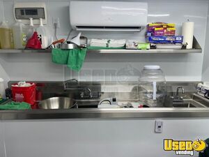 2025 14x8 Kitchen Food Trailer Stainless Steel Wall Covers Nevada for Sale