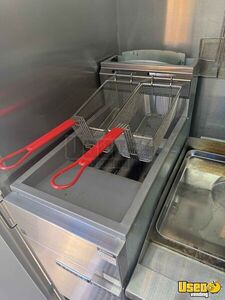 2025 16 Foot Platform Kitchen Food Trailer Prep Station Cooler North Carolina for Sale