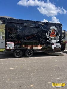 2025 16' Kitchen Food Trailer Exterior Customer Counter Florida for Sale