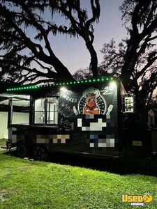 2025 16' Kitchen Food Trailer Stainless Steel Wall Covers Florida for Sale