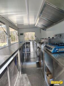 2025 16.4 Ft Concession Food Trailer Kitchen Food Trailer Diamond Plated Aluminum Flooring North Carolina for Sale