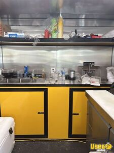 2025 18’ Kitchen Food Trailer Prep Station Cooler Florida for Sale