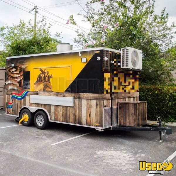 2025 20' Commercial Food Trailer Kitchen Food Trailer Florida for Sale