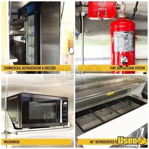 2025 20' Commercial Food Trailer Kitchen Food Trailer Insulated Walls Florida for Sale