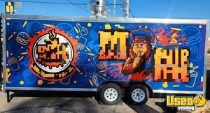 2025 20 Ft Kitchen Food Trailer Air Conditioning Indiana for Sale