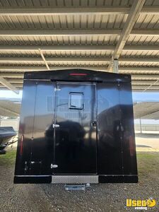 2025 20-ft Kitchen Trailer Kitchen Food Trailer Diamond Plated Aluminum Flooring Texas for Sale
