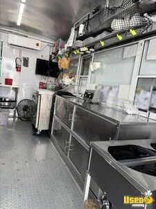 2025 2025 Kitchen Food Trailer Diamond Plated Aluminum Flooring California for Sale