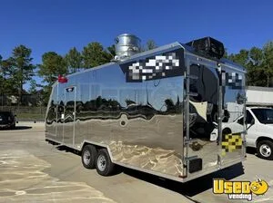 2025 25 New Build Food Trailer Air Conditioning Texas for Sale