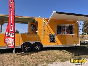 2025 26ta4 Concession Trailer Stainless Steel Wall Covers Indiana for Sale