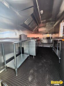 2025 7x12 Black Kitchen Food Trailer Concession Window Florida for Sale