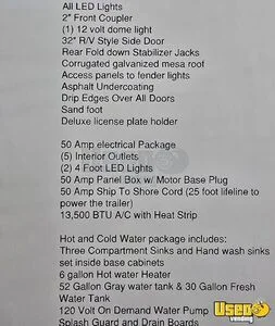 2025 7x12 Concession Trailer Beverage - Coffee Trailer Hand-washing Sink Georgia for Sale