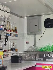 2025 7x12 Concession Trailer Beverage - Coffee Trailer Shore Power Cord Georgia for Sale