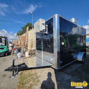 2025 7x12 Kitchen Food Trailer Air Conditioning Florida for Sale