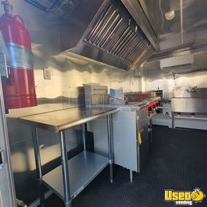 2025 7x12 Kitchen Food Trailer Exterior Customer Counter Florida for Sale