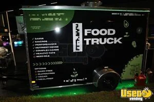 2025 7x12sa Kitchen Food Trailer Air Conditioning Florida for Sale