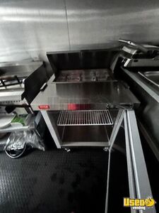2025 7x12sa Kitchen Food Trailer Stainless Steel Wall Covers Florida for Sale