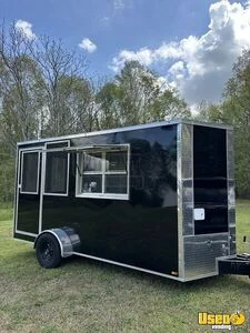 2025 7x14 Bbq Porch Trailer Concession Trailer Concession Window South Carolina for Sale